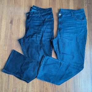 2 - Lee Riders | Midrise Bootcut Jeans | 24W